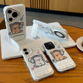 Cute Puppy Stand Protective Phone Case for iPhone 6Z13HPC204
