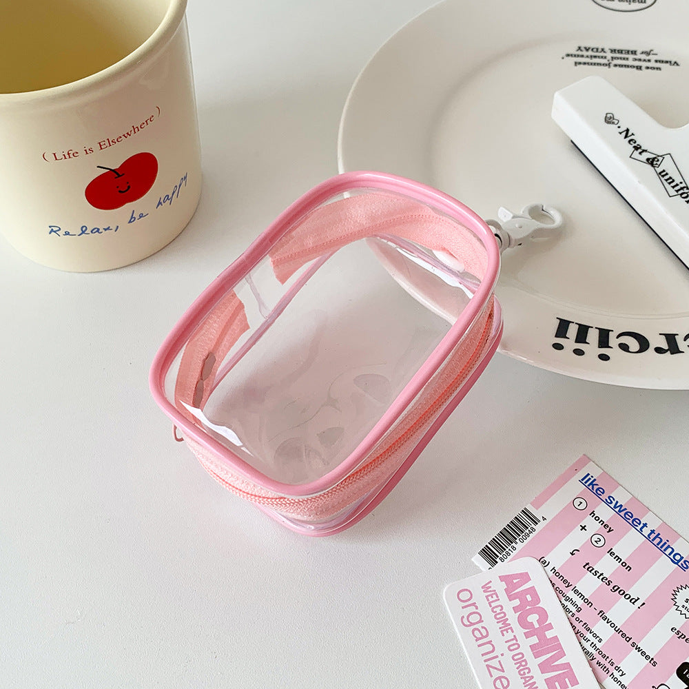 Clear PVC Coin Pouch - DippedShop Wholesale - #0003