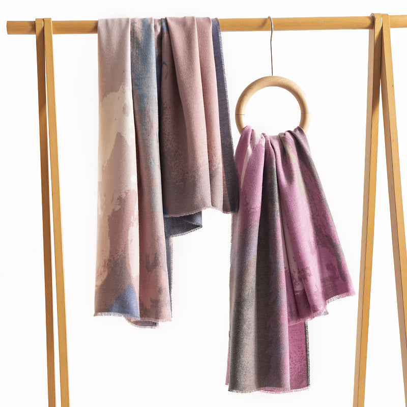Imitation Cashmere Scarf - DippedShop Wholesale - #1987
