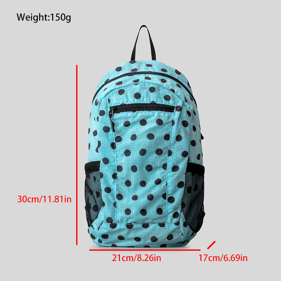 Stylish Polka Dots Large Capacity Backpacks 6S10BBG1427