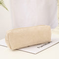 Cute Shark Pattern Lightweight Coduroy Pencil Case 6S10BOB1048