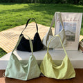 Casual Solid Color Nylon Shoulder Bag 6W10BBG1362