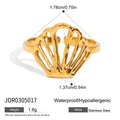 Ocean Style Geometric Gold Pla - DippedShop Wholesale - #6851
