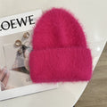 Fluffy Faux Fur Beanie - DippedShop Wholesale - #7347