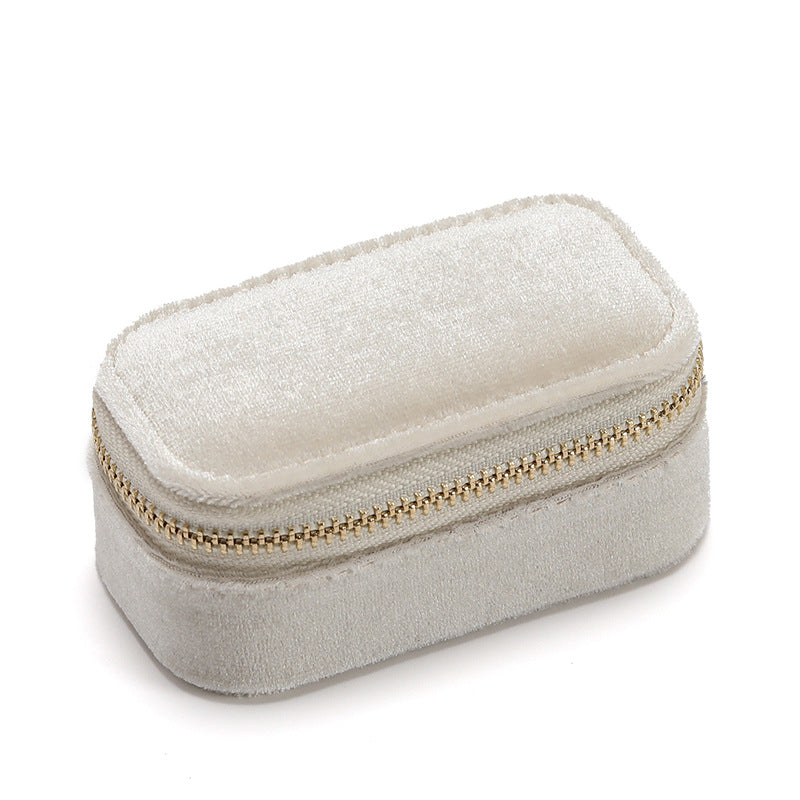 Mini Solid Color Velvet Jewelry Case 8CW6BOB295L