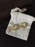 Twisted Texture Hoop Earrings - DippedShop Wholesale - #2323