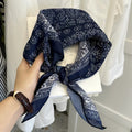 Retro Cashew Print Lightweight Silk Scarf 6W6NSI265