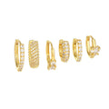 Stylish Gold Plated Moon Penda - DippedShop Wholesale - #2787