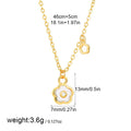 Simple Enamel Irregular Pendant Choker Necklace 6W6JNC398L
