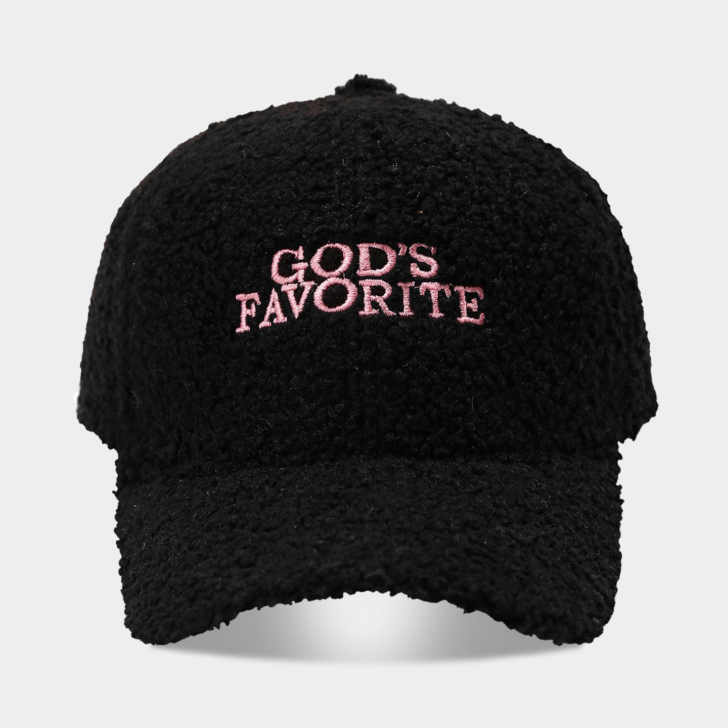 Fashion Bowknot Embroidery Lamb Wool Baseball Cap 6W6HAT526