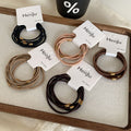 Minimalist Solid Color High Elastic Hair Tie MK2BLW6W6HHT29