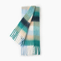 Colorful Plaid Tassel Warm Scarf 6W6NSW275
