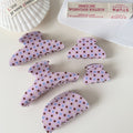 Polka Dots Hair Claw - DippedShop Wholesale - #5747
