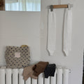 Simple Knitted Solid Color Toeless Leg Warmers 6W8FSO871