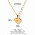 Chic Heart Pendant Choker Necklace 6W6JNC637