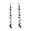 Crystal Tassel Dangle Earrings - DippedShop Wholesale - #3875