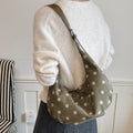Casual Crescent Polka Dots Crossbody Bag 6W10BBG1852