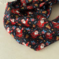 Christmas Print Bunny Ears Elastic Hair Band 6W6HBD362