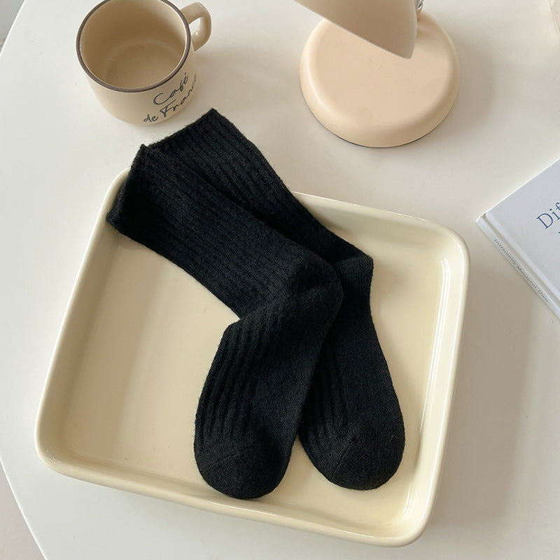Winter Striped Thick Warm Crew Socks 6W8FSO675