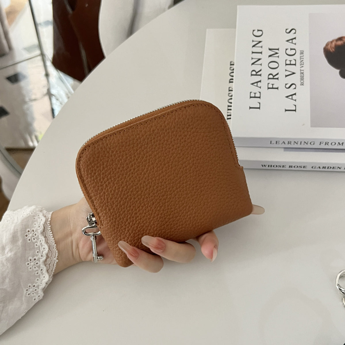 Simple Mini Solid Color Portable Jewelry Case 6W13HSJ104