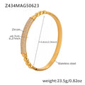 Elegant Cubic Zirconia Geometr - DippedShop Wholesale - #8835
