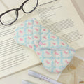 Cute Floral Print Envelope Shape Sunglasses Case MK2BLC6S13HSY85