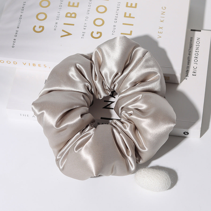 Minimalist Solid Color Puff Hair Scrunchies 6W6HSR331