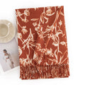 Stylish Floral Print Winter Scarf 6W6NSW307