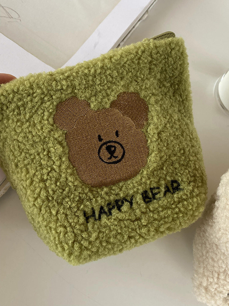 Plush Bear Cosmetic Bag - DippedShop Wholesale - #4675