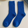 Winter Warm Ribbed Wool-Blend Slouchy Socks 6W8FSO679