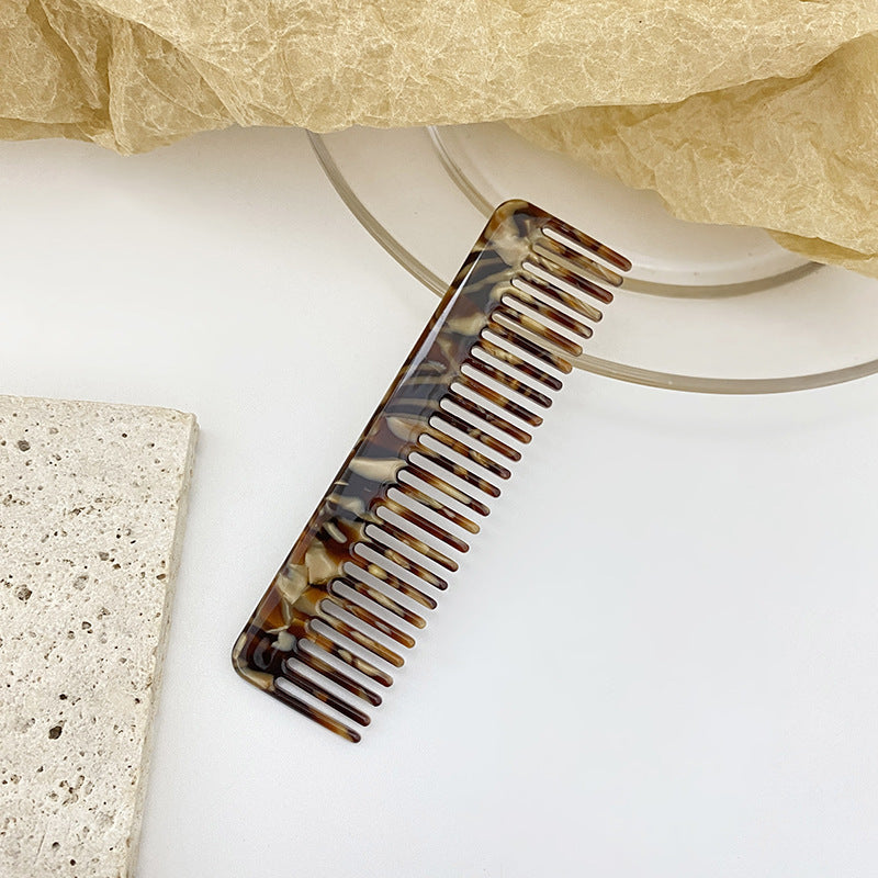 Vintage Square Acetate Portable Hair Combs MK2PPM6CT5CB39