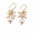 Pearl Cluster Grape Dangle Earrings 6W6JER783
