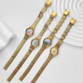 Iridescent Mother-of-Pearl Dial Quartz Watch MK2SSAS6W6JWA05