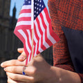 Trendy Eyeglasses Style USA Flag Open Ring 8ZA6JRG210T