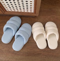 Puffy Padded Sold Colro Quiet Indoor Slippers 6W8FSP289