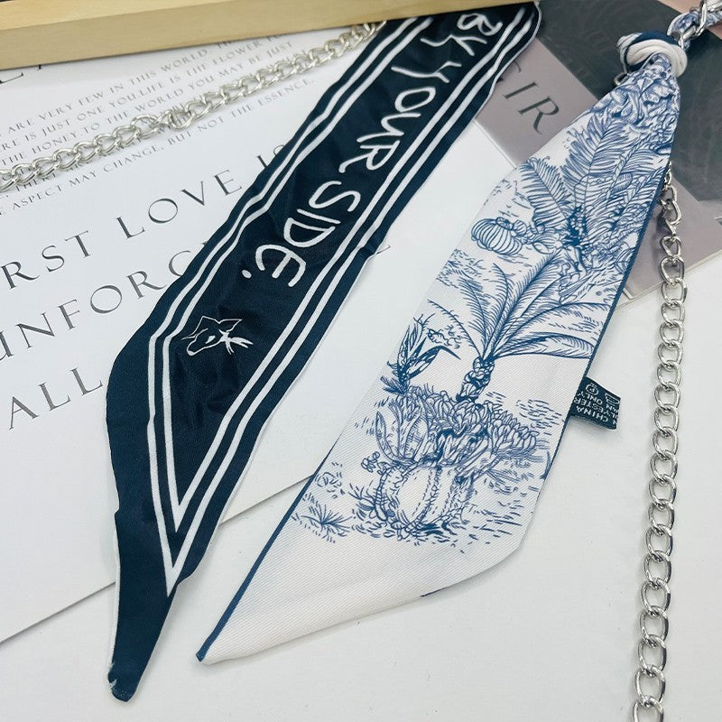 Elegant Print Scarf Belt - DippedShop Wholesale - #7811