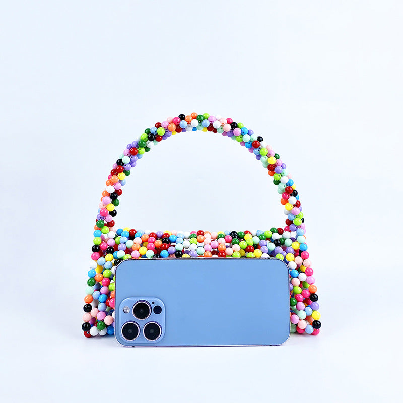 Handmade Pearl Tote Bag - DippedShop Wholesale - #4035