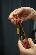 Crystal Beaded Tassel Charm - DippedShop Wholesale - #9219