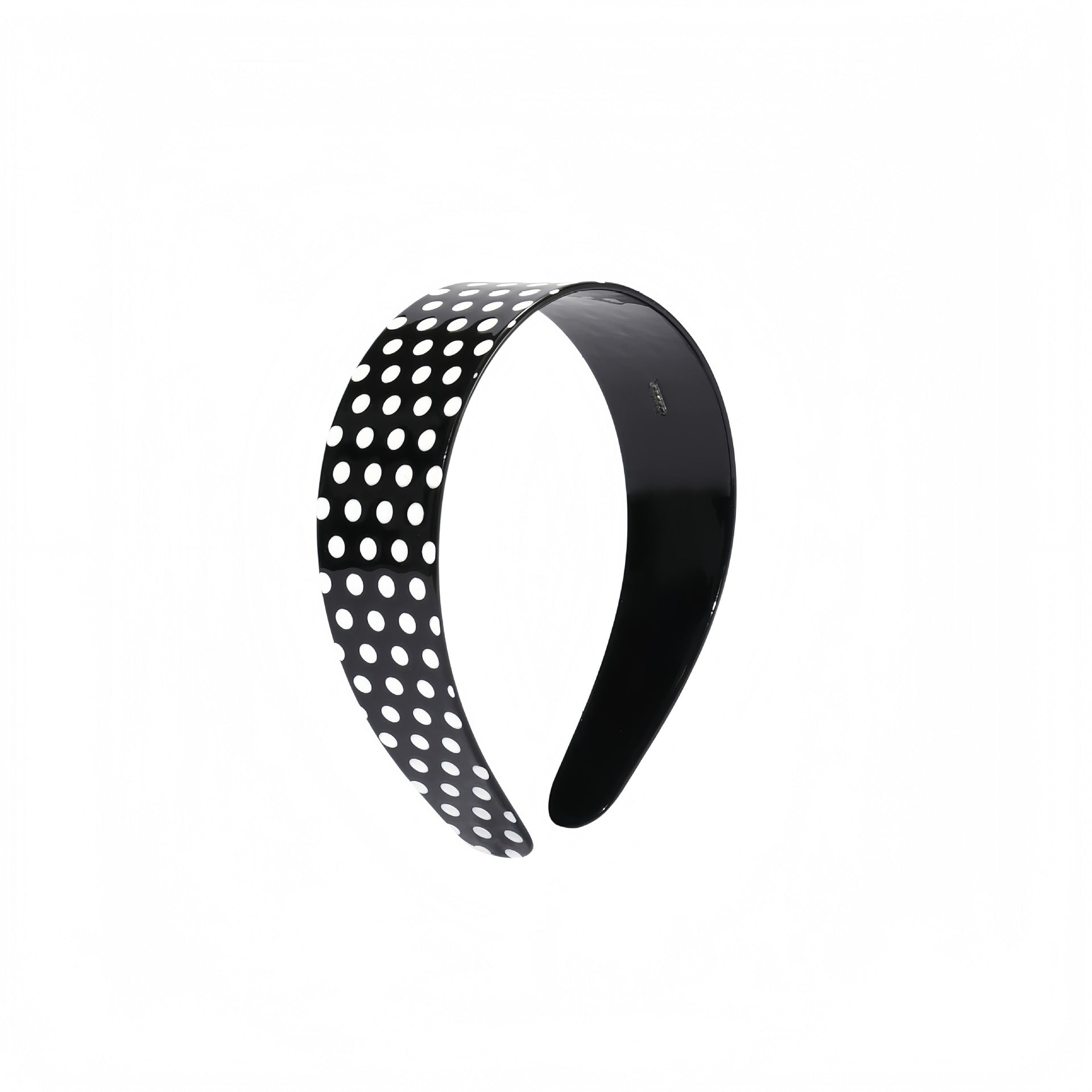 Minimalist Polka Dots Acetate Wide Headband MK2PIM6W6HBD61