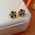 Stylish Rhinestones Camellia Chain Necklace 6W6JNC888