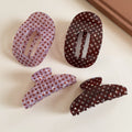 Simple Polka Dots Acetate Hair Claw Clip MK2PPIM6W6HCP1268
