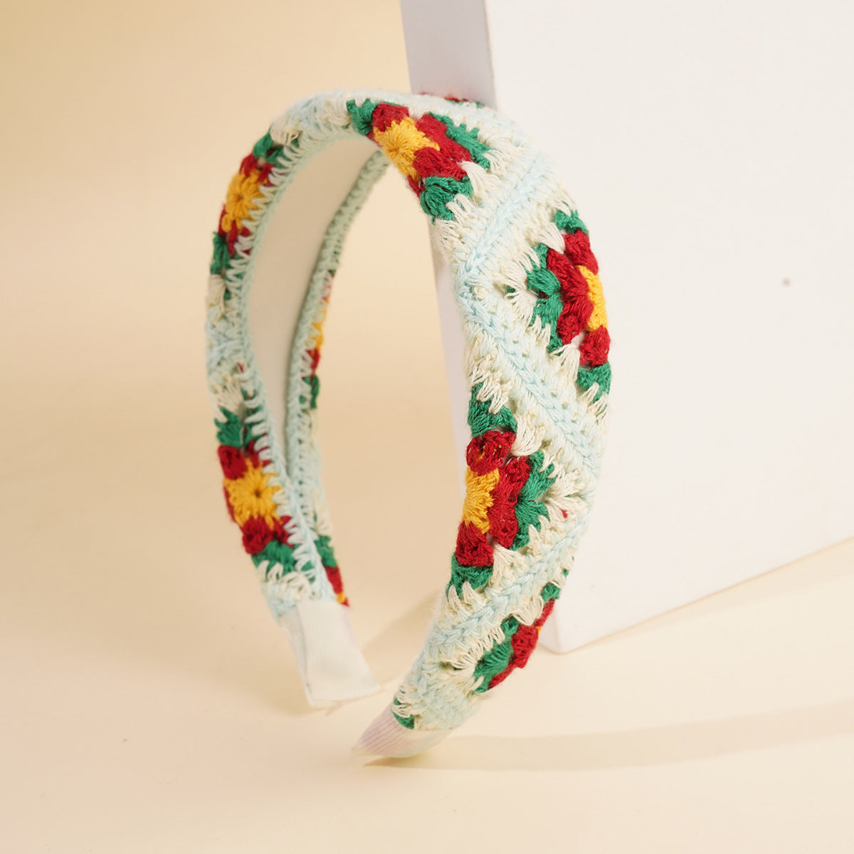 Crochet Flower Hair Band - DippedShop Wholesale - #1571