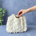 Canvas Tassel Shoulder Bag - DippedShop Wholesale - #8195