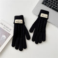 Vintage Cable Knit Wool Blend Touchscreen Gloves 6W6GLO54