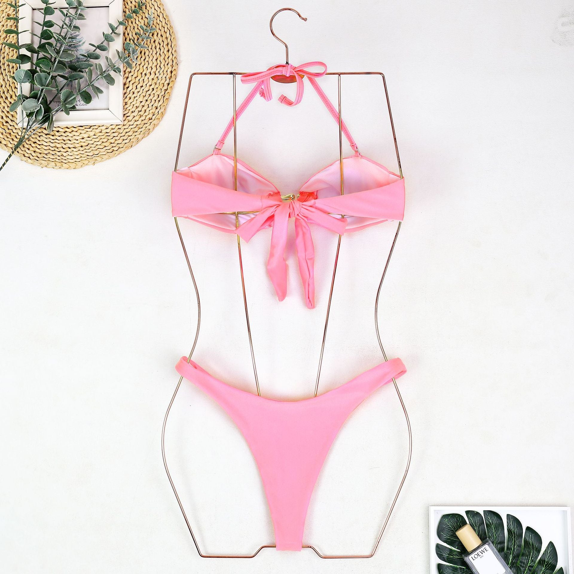 Strapless Triangle Bikini - DippedShop Wholesale - #6931