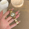 Geometric Diamond Bangle Watch - DippedShop Wholesale - #4259