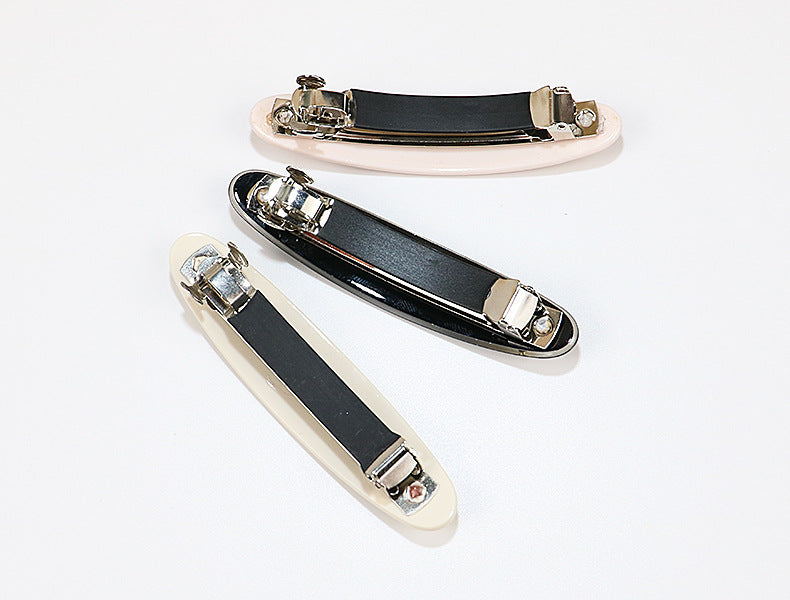 Trendy Solid Color Barrette Hair Clip MK2PPM6W6HCP344