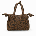 Leopard Print Puffer Lightweight Padded Tote Bag 6W10BBG2403