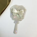 Chic Solid Color Marble Bowknot  Acetate Hair Combs MK2PPM6CT5CB28
