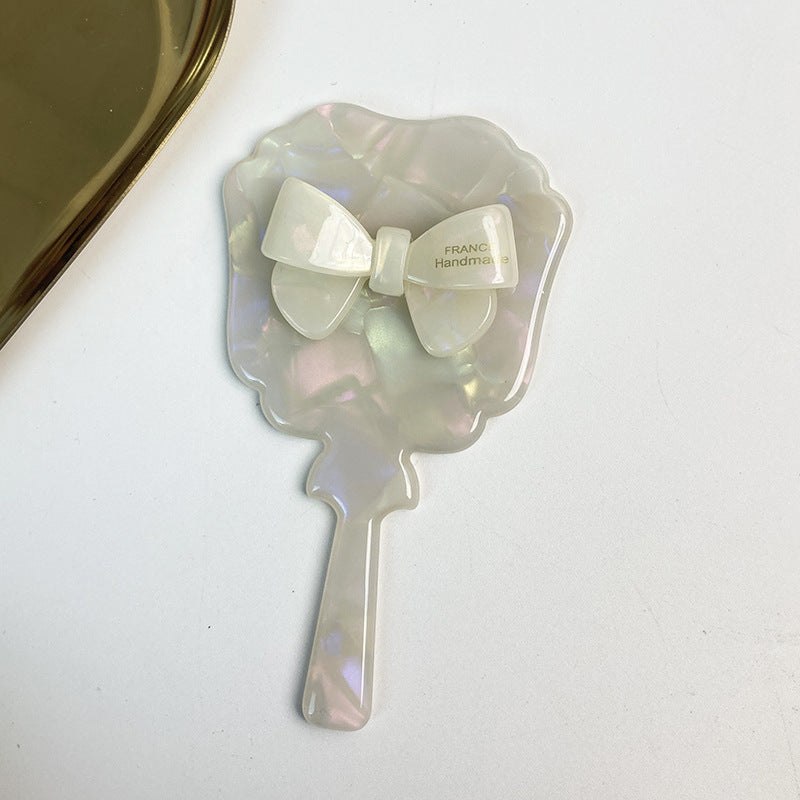 Chic Solid Color Marble Bowknot  Acetate Hair Combs MK2PPM6CT5CB28